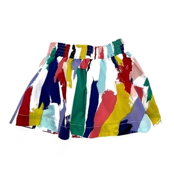 Kate Spade Baby Skirt 6 Months Brush Stroke Print Multicolored Cotton New NWT - Picture 1 of 7